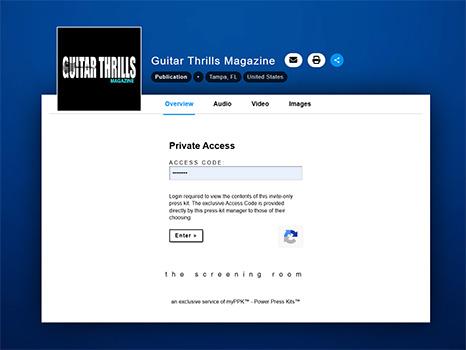 PROTECT YOUR HOT TRACKS IN OUR PRIVATE SCREENING ROOM