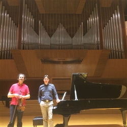 Volodja Balzalorsky & Peter Caelen to begin "China Tour" at Beijing Concert Hall with Brahms Sonatas